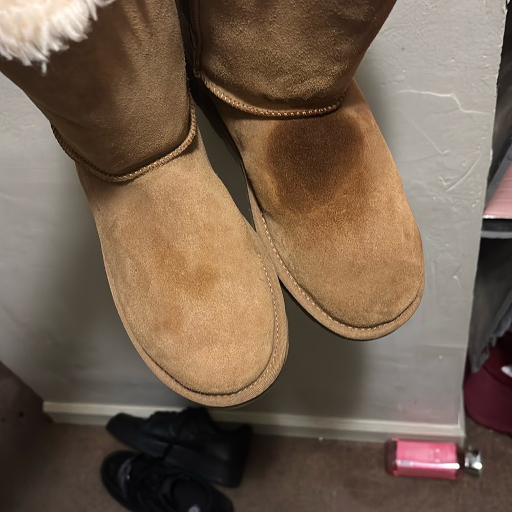 UGG Tan Suede Sneakers